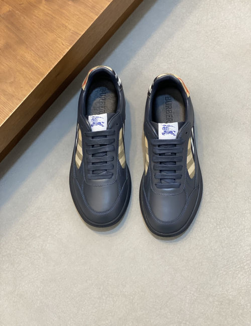 Burberry Check Terrace Casual Sneakers With EKD Detail