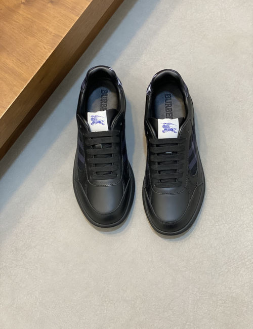 Burberry Check Terrace Casual Sneakers With EKD Detail