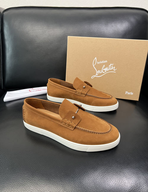 Christian Louboutin Red Sole Leather Shoes Premium Quality
