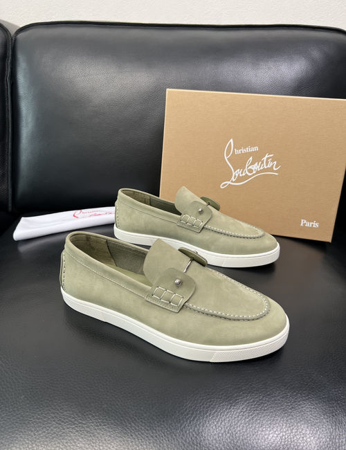 Christian Louboutin Red Sole Leather Shoes Premium Quality