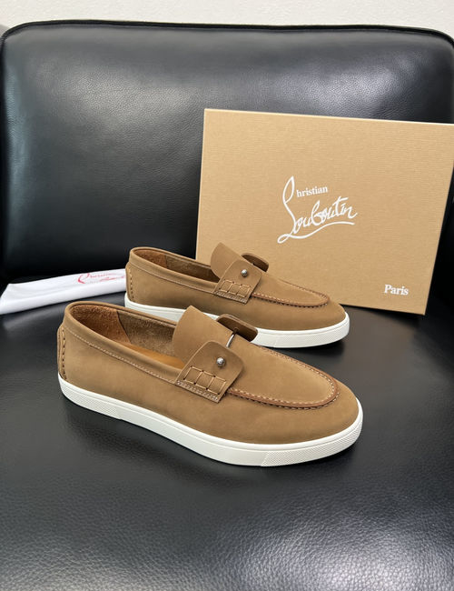 Christian Louboutin Red Sole Leather Shoes Premium Quality