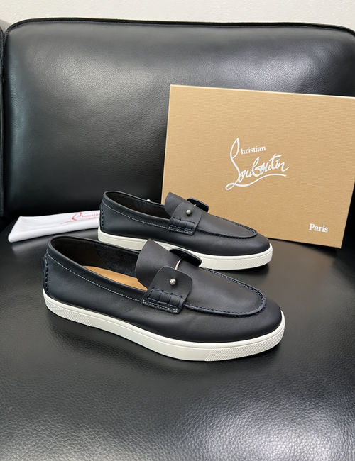 Christian Louboutin Red Sole Leather Shoes Premium Quality
