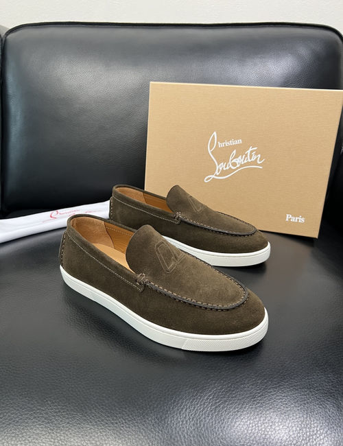 Christian Louboutin Red Sole Leather Shoes Premium Quality