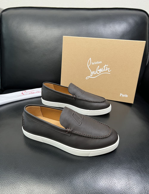 Christian Louboutin Red Sole Leather Shoes Premium Quality