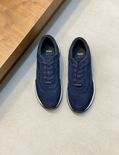 Hugo Boss Nappa Leather Low-top Casual Sneakers