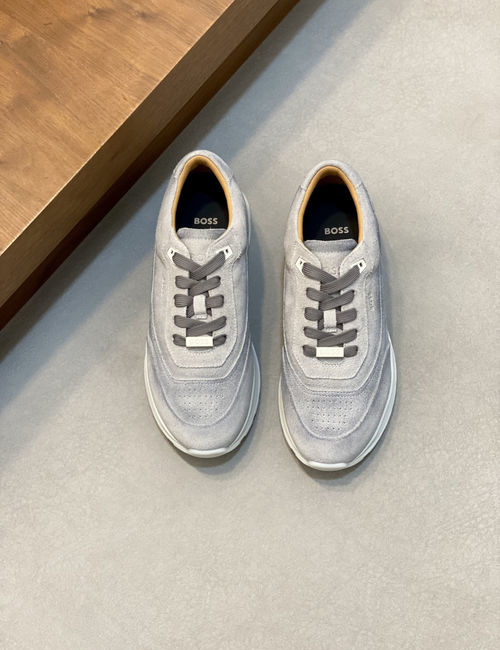 Hugo Boss Nappa Leather Low-top Casual Sneakers
