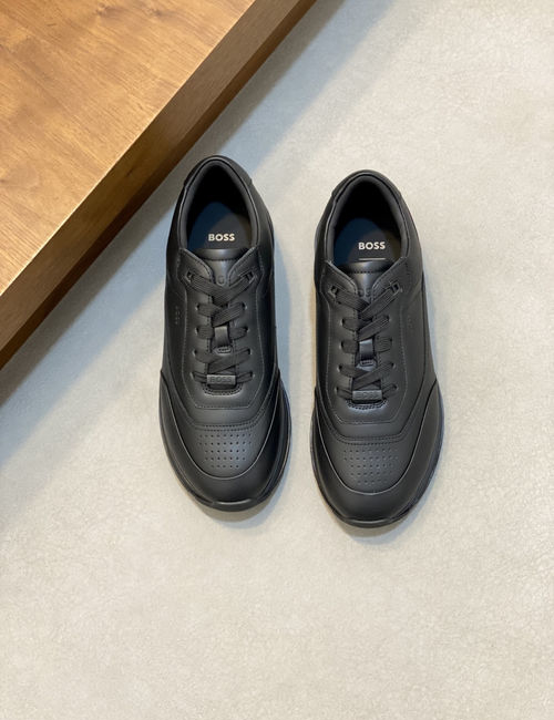Hugo Boss Nappa Leather Low-top Casual Sneakers