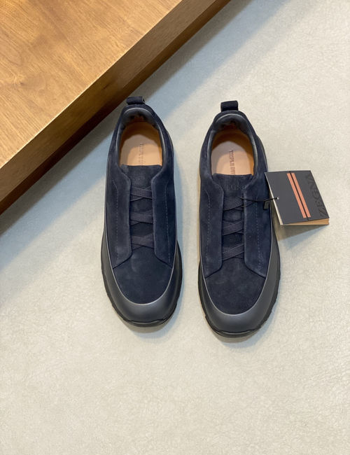 Zegna Triple Stitch Monte Casual Sneakers
