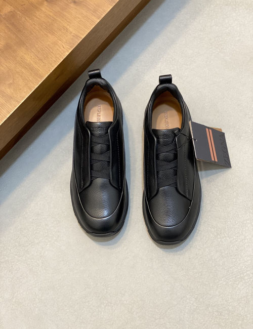 Zegna Triple Stitch Monte Casual Sneakers