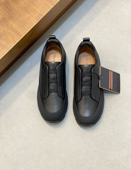 Zegna Triple Stitch Monte Casual Sneakers