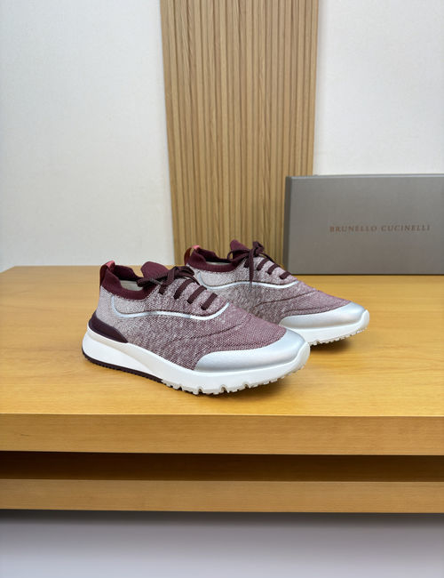 Brunello Cucinelli BC Premium Knit Casual Sneakers