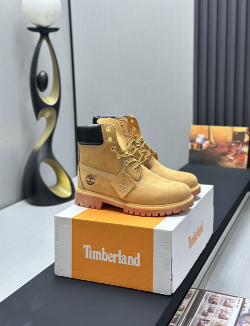 Louis Vuitton LV Timberland Classic Yellow Boots