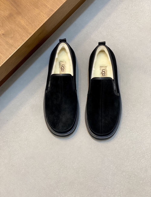 UGG Leather Snow Shoes With Wool Interior