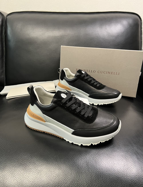 Brunello Cucinelli BC Premium Stitched Cow Leather Shoes