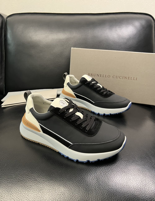 Brunello Cucinelli BC Premium Stitched Cow Leather Shoes
