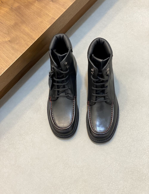 Ferragamo Slip-on Ankle Boots With Foam Sole