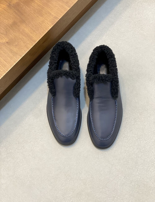 Loro Piana LP Wool Lined Casual Comfort Shoes