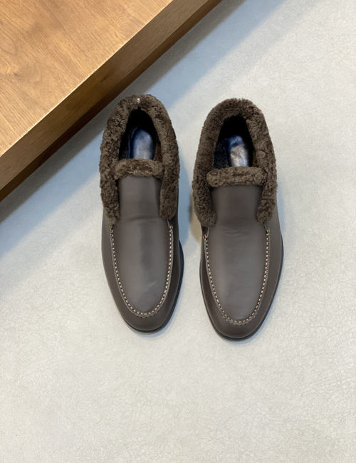 Loro Piana LP Wool Lined Casual Comfort Shoes