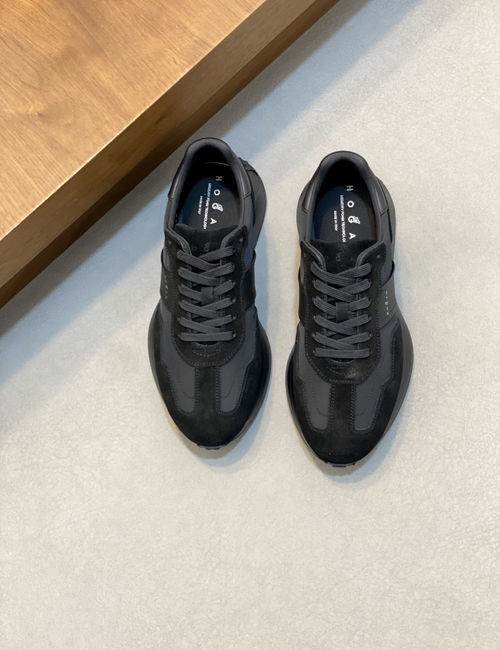 Hogan Hi Logo Sneakers Leather Waterproof Upper H Pattern Sole