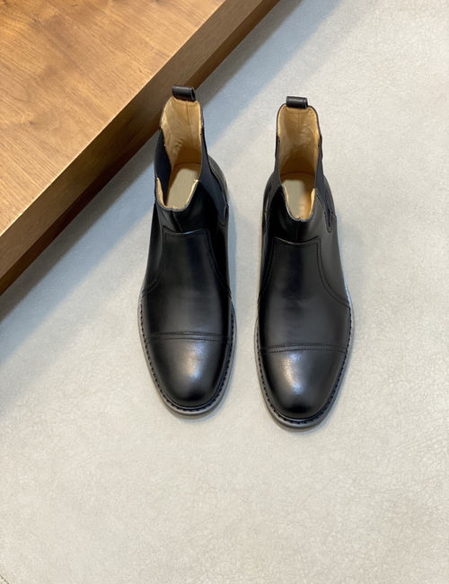 Gucci High-top Boots Leather Upper