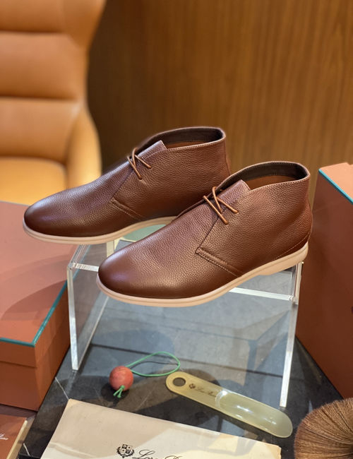 Loro Piana LP Genuine Leather Equestrian Style Boots
