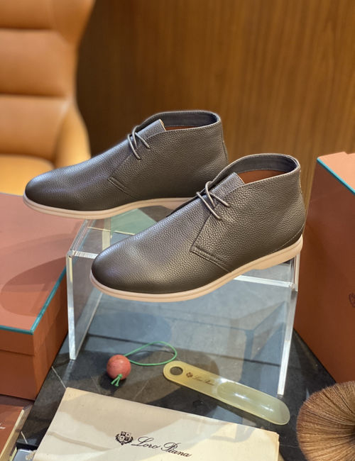 Loro Piana LP Genuine Leather Equestrian Style Boots