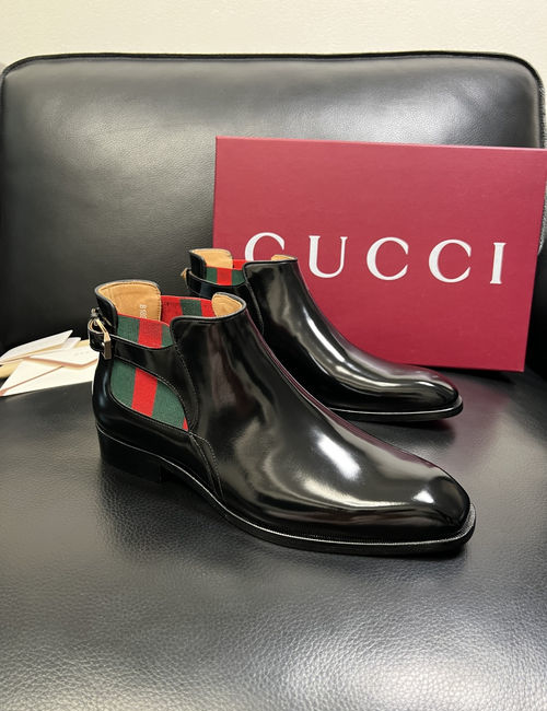 Gucci Leather Dress Shoes Premium Quality Sole