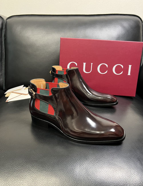 Gucci Leather Dress Shoes Premium Quality Sole