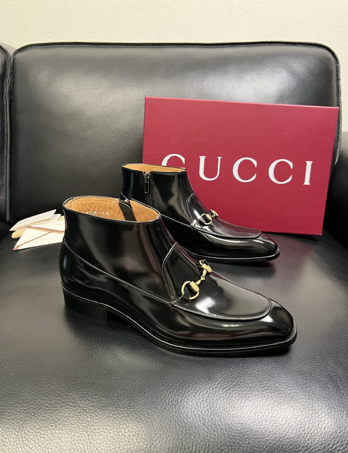 Gucci Leather Dress Shoes Premium Quality Sole