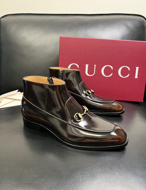 Gucci Leather Dress Shoes Premium Quality Sole