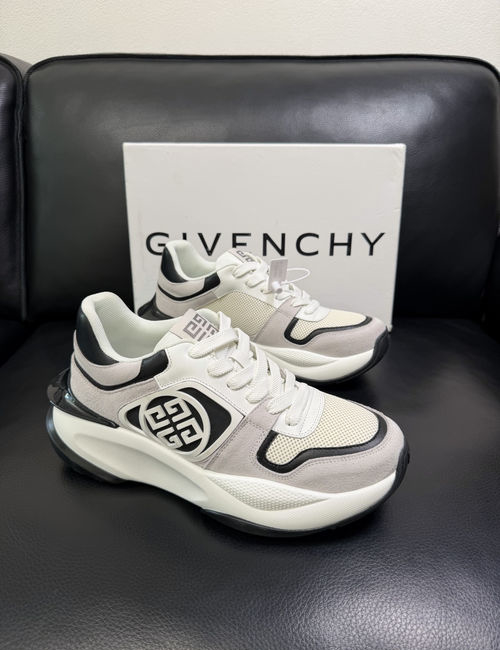 Givenchy Premium Leather Mesh Casual Sneakers