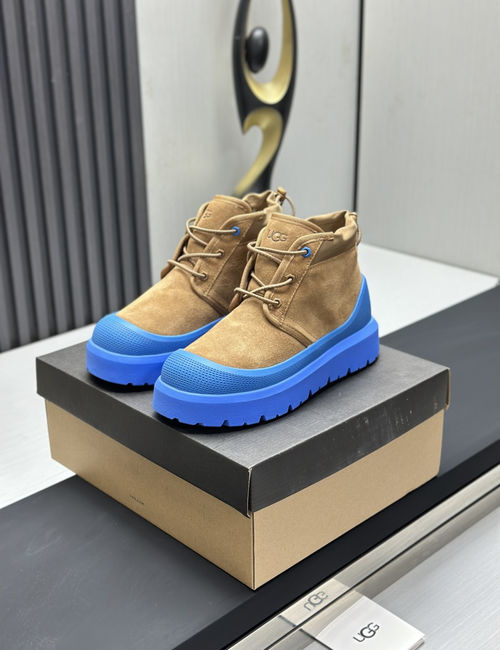 UGG Tasman Suede Shearling Slip-on Shoes