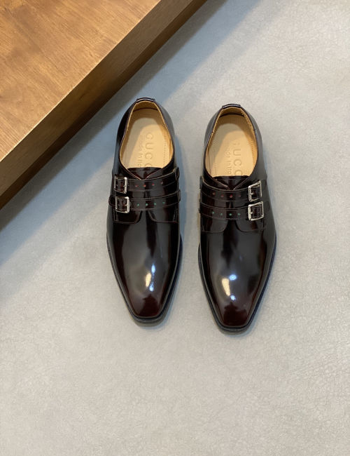 Gucci Sheepskin Leather Casual Shoes With Memory Insole