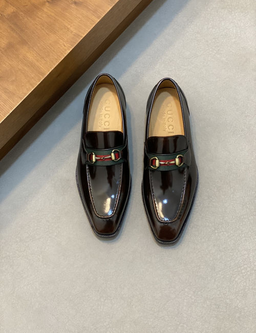 Gucci Sheepskin Leather Casual Shoes With Memory Insole