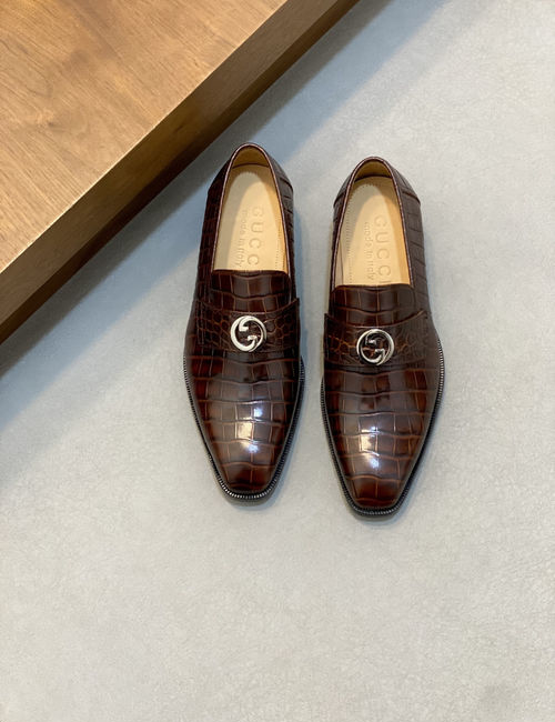 Gucci Sheepskin Leather Casual Shoes With Memory Insole