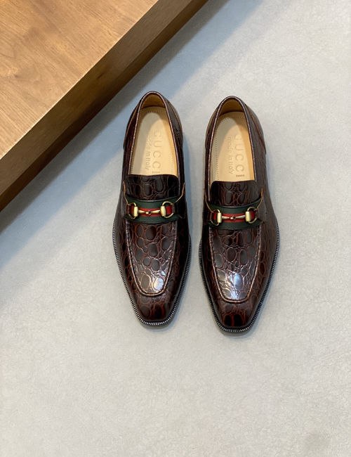 Gucci Sheepskin Leather Casual Shoes With Memory Insole