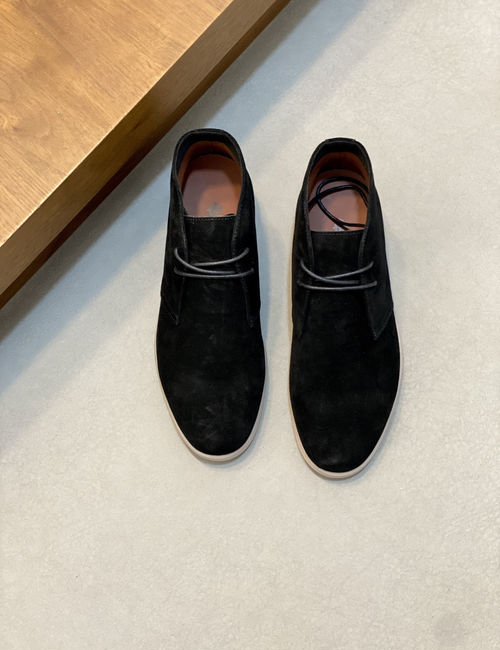 Loro Piana LP Suede Leather Chelsea Ankle Boots