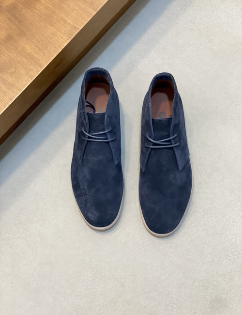 Loro Piana LP Suede Leather Chelsea Ankle Boots