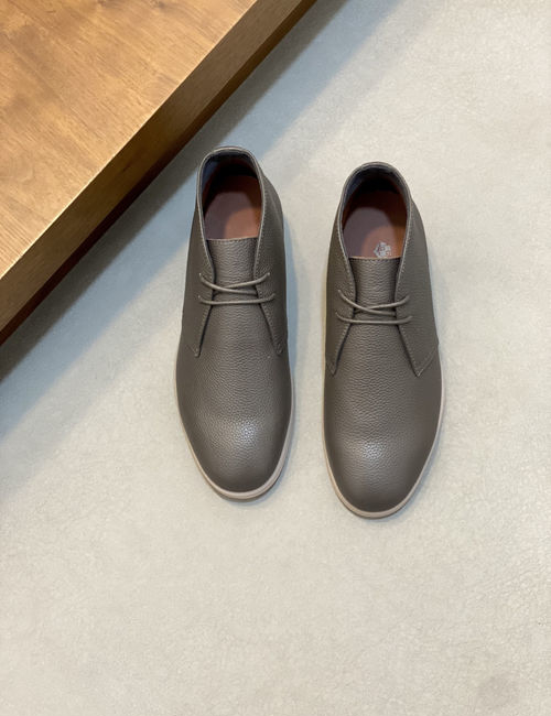 Loro Piana LP Suede Leather Chelsea Ankle Boots
