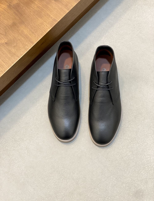 Loro Piana LP Suede Leather Chelsea Ankle Boots