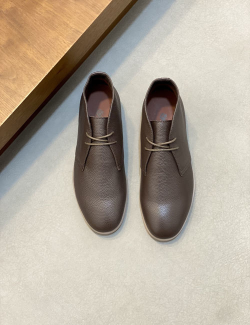 Loro Piana LP Suede Leather Chelsea Ankle Boots