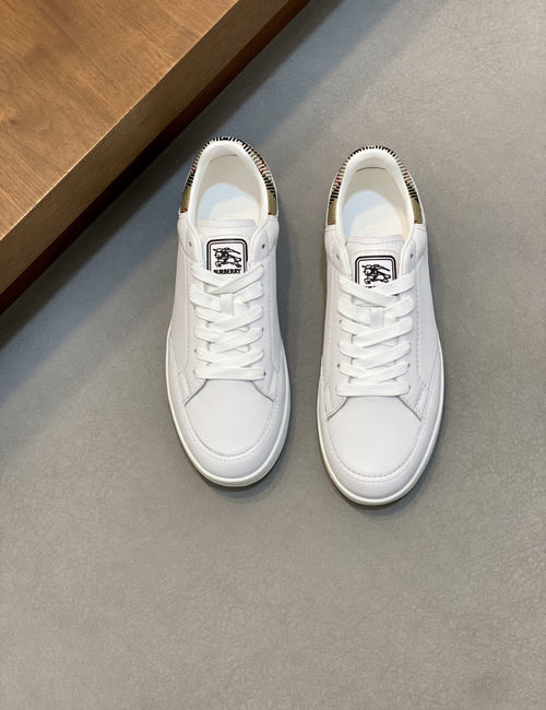 Burberry Check Terrace Casual Sneakers With EKD Detail