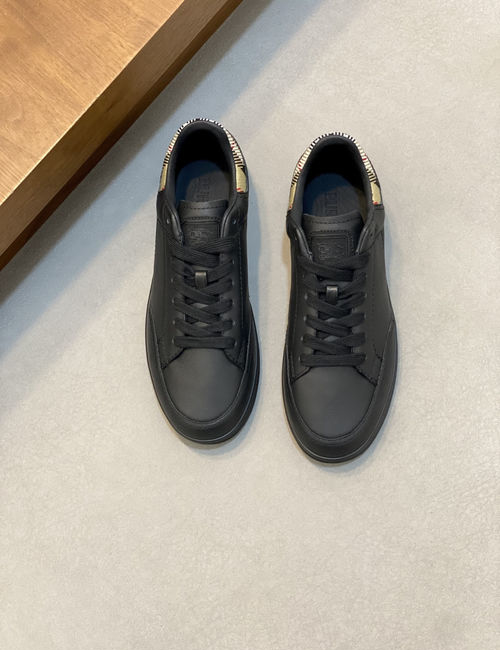 Burberry Check Terrace Casual Sneakers With EKD Detail