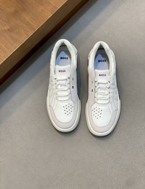 Hugo Boss Suede Leather Casual Sneakers