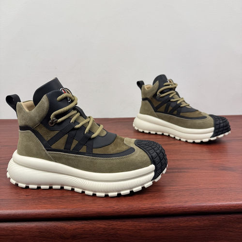 Moncler Color-block Ankle Boots With Non-slip Sole