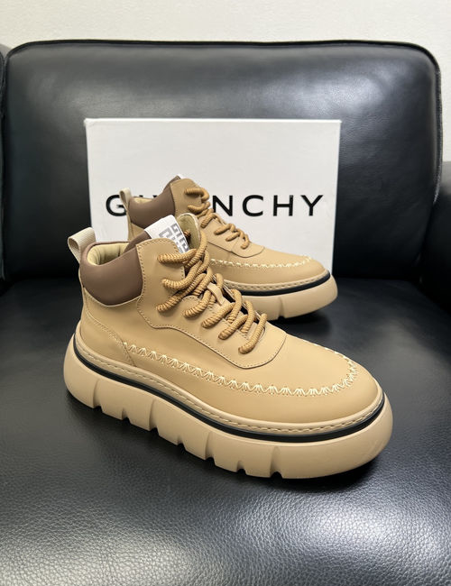 Givenchy Leather Mesh Breathable Casual Sneakers