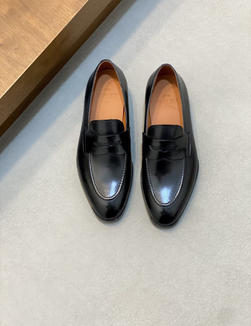 Berluti Leather Dress Shoes With Genuine Sole