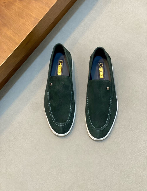 Zilli Hollow Out Loafers Latex Insole