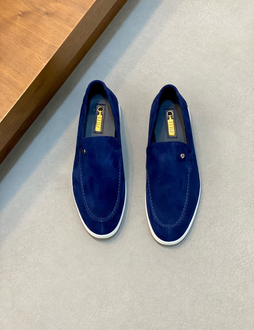 Zilli Hollow Out Loafers Latex Insole