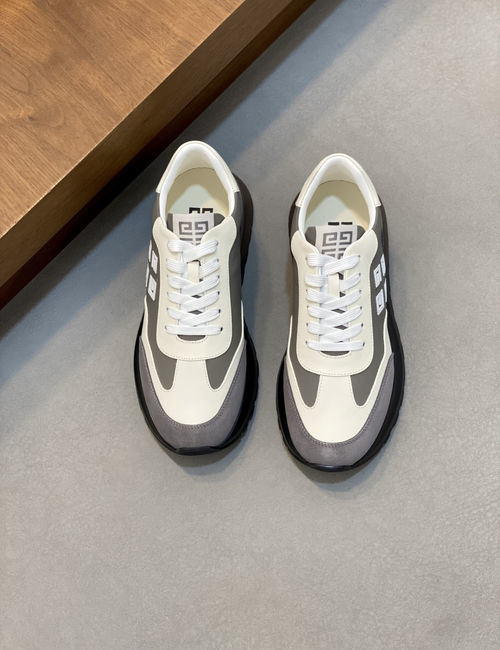 Givenchy Low-top Leather Casual Sneakers With Logo